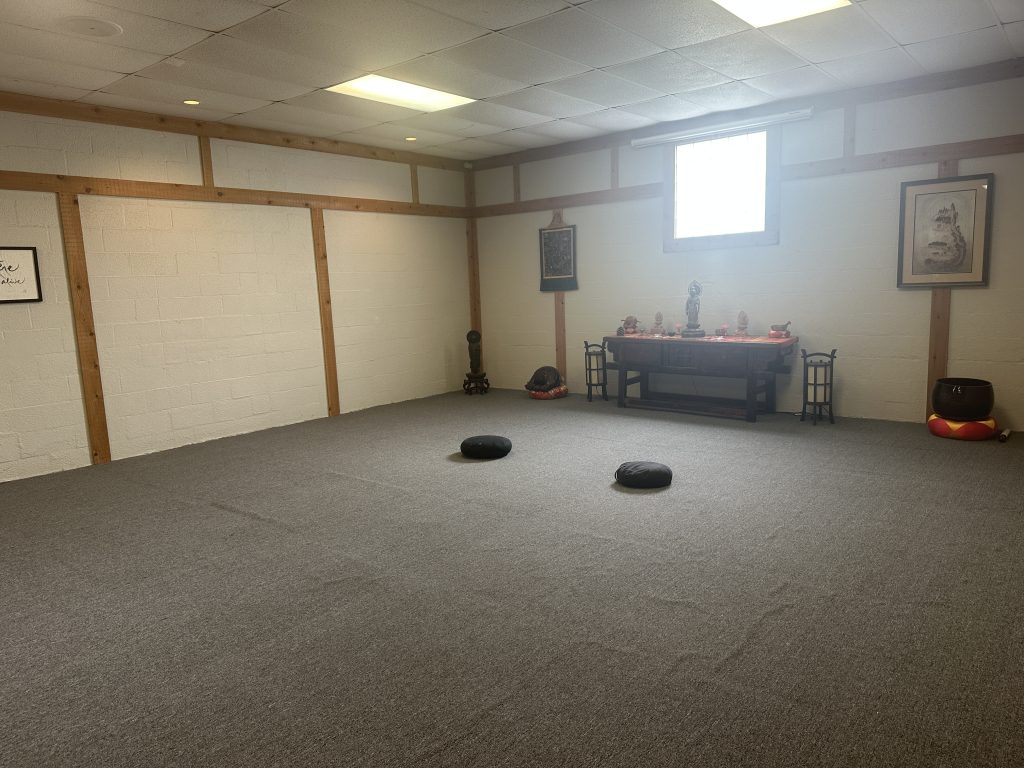 Altar corner of the Windsong Innerspace meditation room